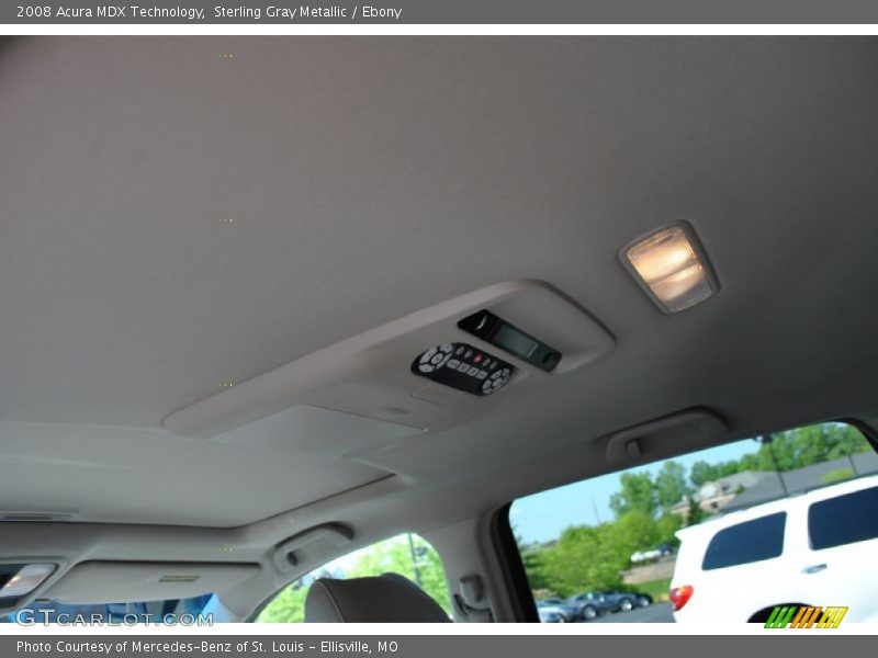 Sterling Gray Metallic / Ebony 2008 Acura MDX Technology