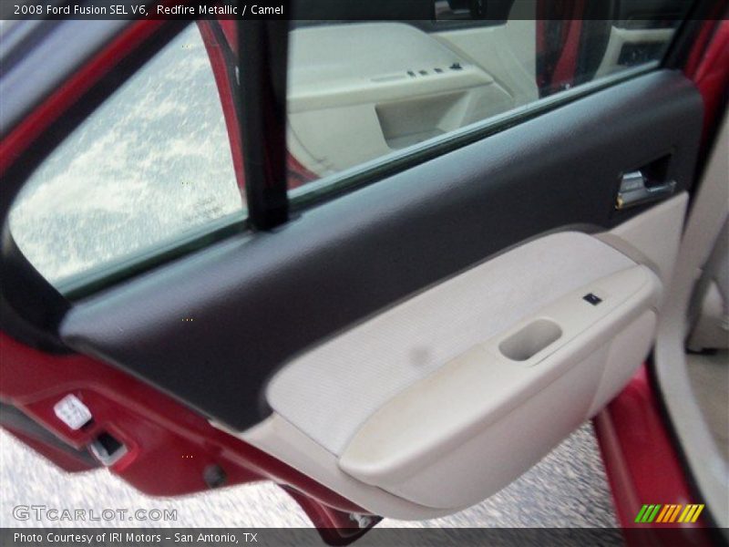 Redfire Metallic / Camel 2008 Ford Fusion SEL V6