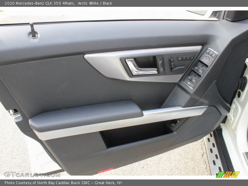Arctic White / Black 2010 Mercedes-Benz GLK 350 4Matic