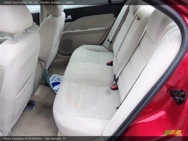 Redfire Metallic / Camel 2008 Ford Fusion SEL V6