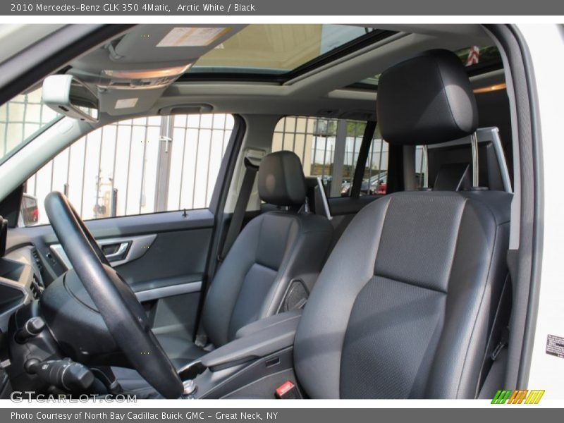 Arctic White / Black 2010 Mercedes-Benz GLK 350 4Matic