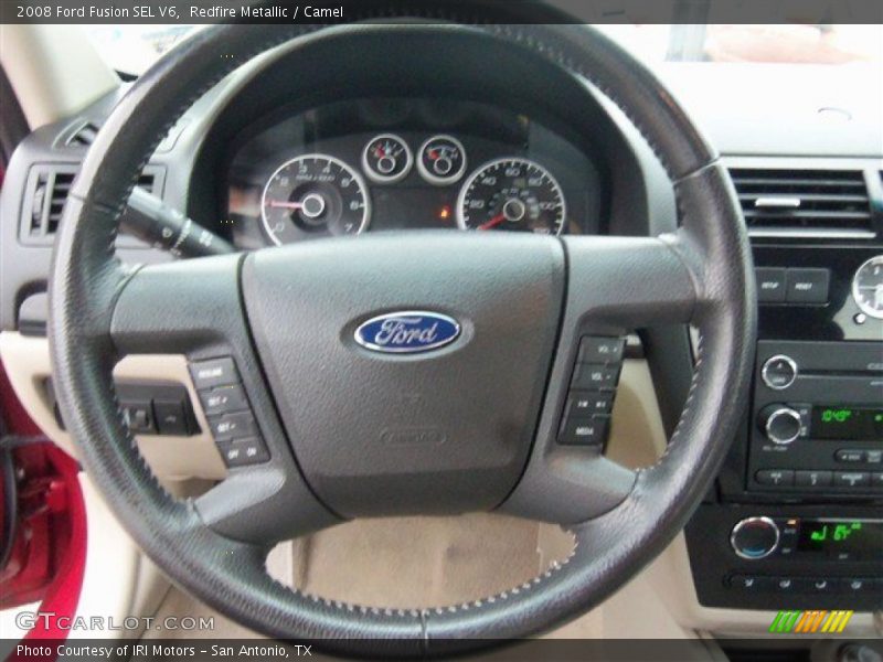 Redfire Metallic / Camel 2008 Ford Fusion SEL V6