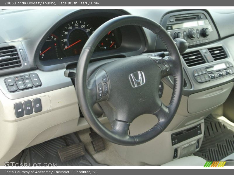 Sage Brush Pearl / Gray 2006 Honda Odyssey Touring