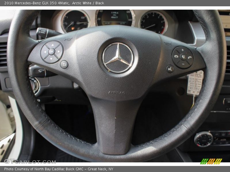 Arctic White / Black 2010 Mercedes-Benz GLK 350 4Matic