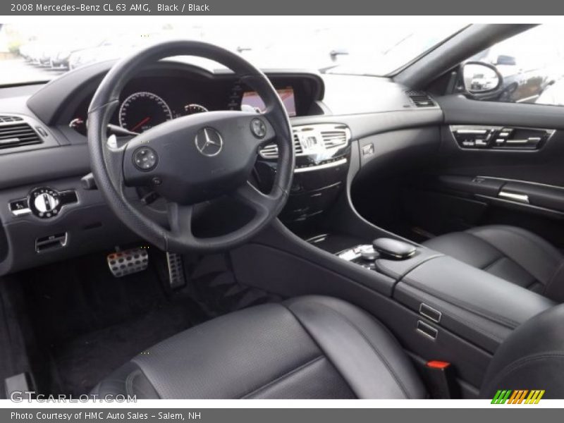  2008 CL 63 AMG Black Interior
