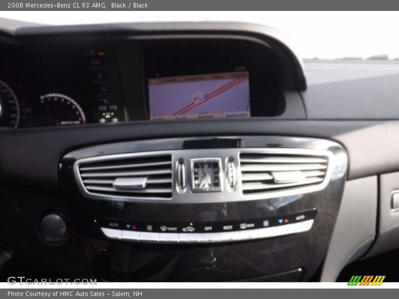 Black / Black 2008 Mercedes-Benz CL 63 AMG