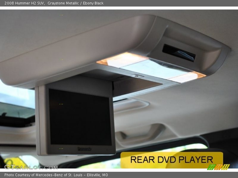 Graystone Metallic / Ebony Black 2008 Hummer H2 SUV