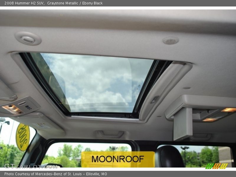 Graystone Metallic / Ebony Black 2008 Hummer H2 SUV