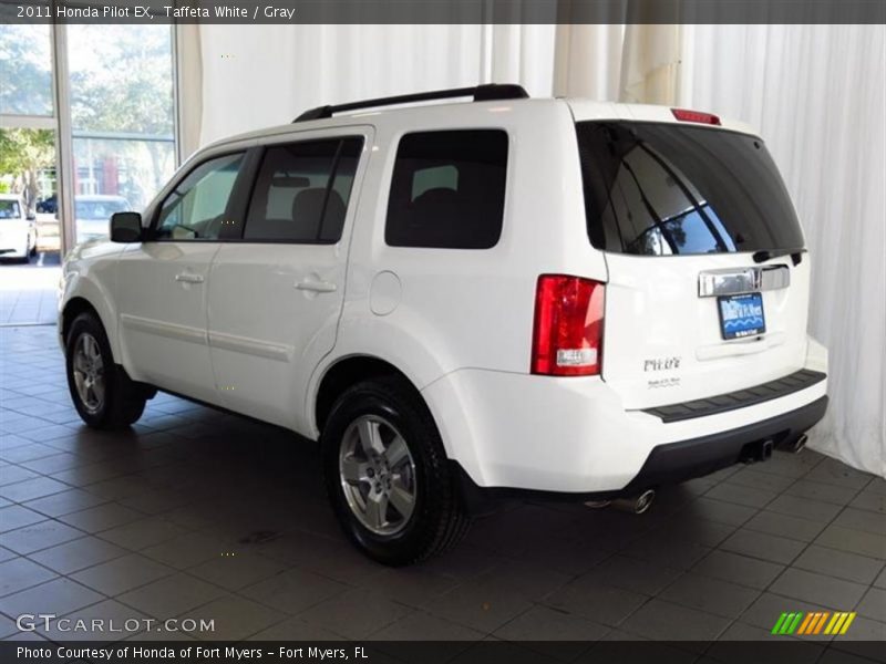 Taffeta White / Gray 2011 Honda Pilot EX