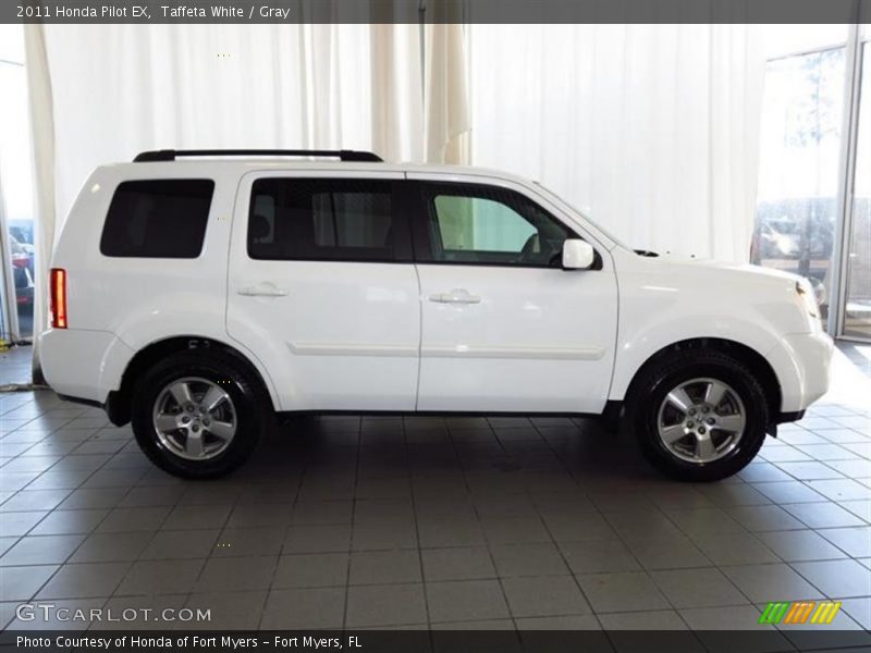 Taffeta White / Gray 2011 Honda Pilot EX