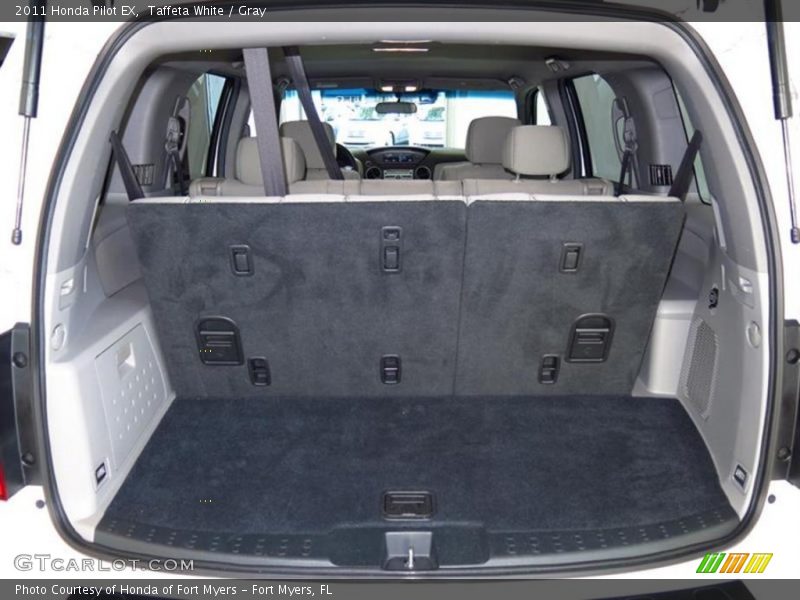 Taffeta White / Gray 2011 Honda Pilot EX