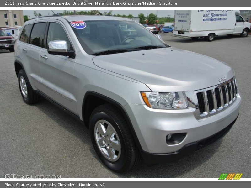 Bright Silver Metallic / Dark Graystone/Medium Graystone 2012 Jeep Grand Cherokee Laredo