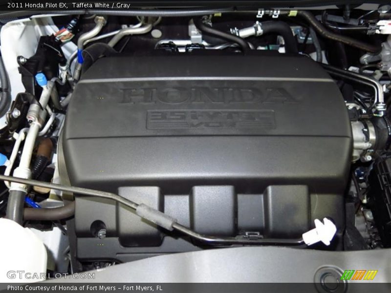 Taffeta White / Gray 2011 Honda Pilot EX