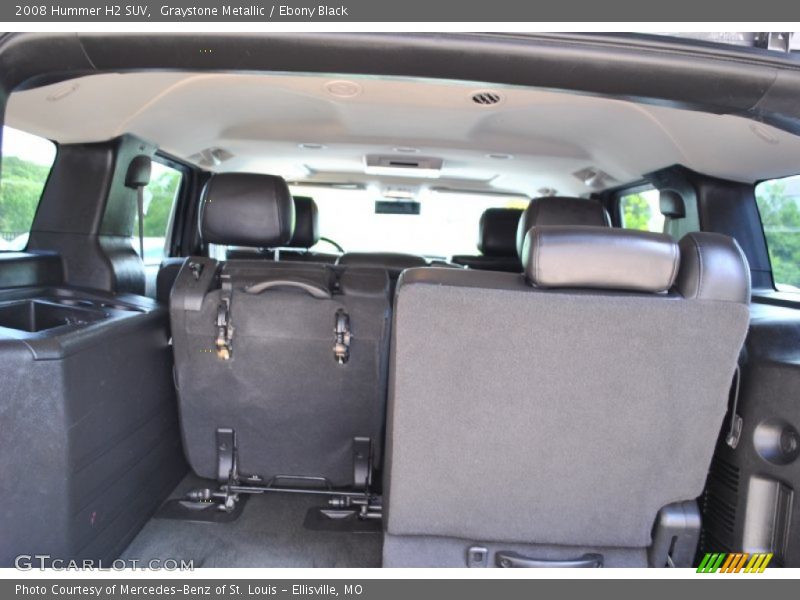 Graystone Metallic / Ebony Black 2008 Hummer H2 SUV