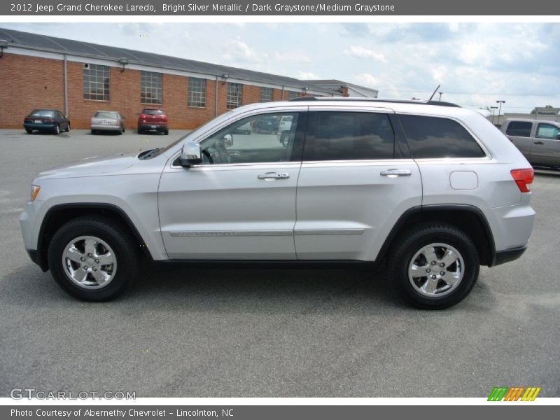 Bright Silver Metallic / Dark Graystone/Medium Graystone 2012 Jeep Grand Cherokee Laredo