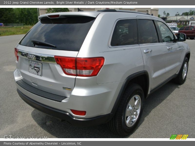 Bright Silver Metallic / Dark Graystone/Medium Graystone 2012 Jeep Grand Cherokee Laredo