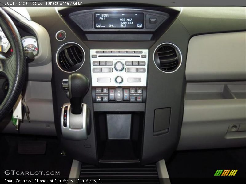 Taffeta White / Gray 2011 Honda Pilot EX