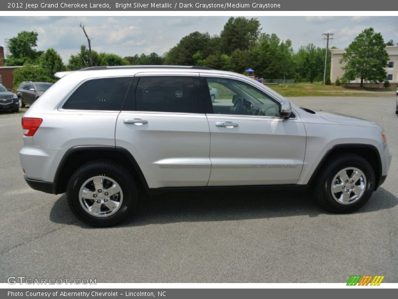 Bright Silver Metallic / Dark Graystone/Medium Graystone 2012 Jeep Grand Cherokee Laredo