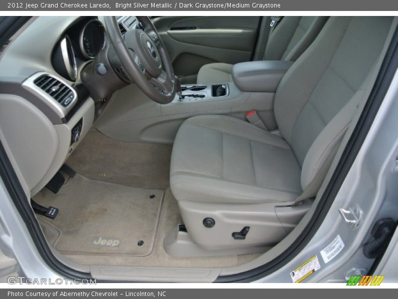 Bright Silver Metallic / Dark Graystone/Medium Graystone 2012 Jeep Grand Cherokee Laredo