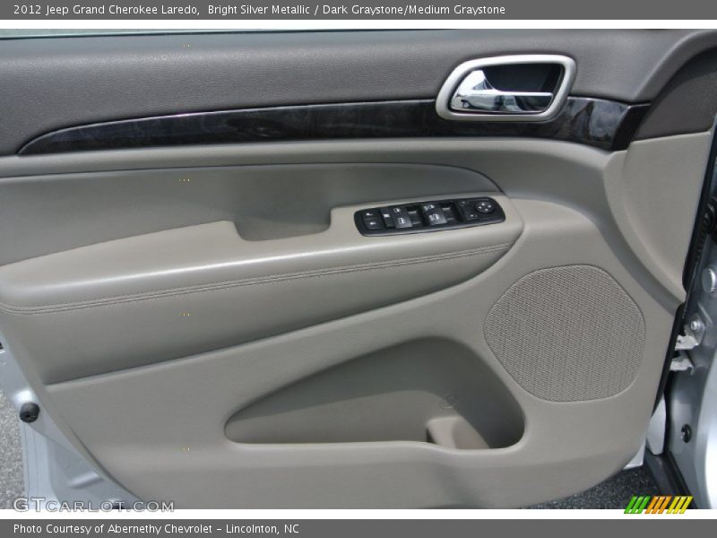 Bright Silver Metallic / Dark Graystone/Medium Graystone 2012 Jeep Grand Cherokee Laredo