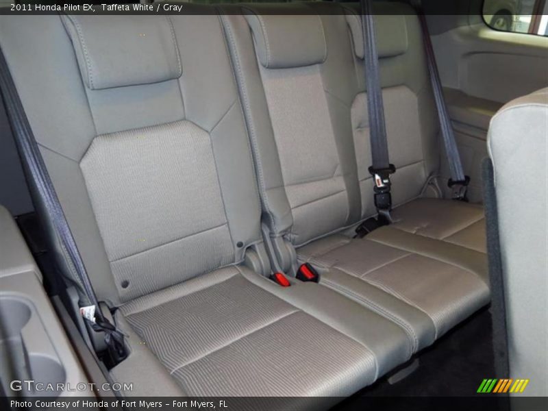 Taffeta White / Gray 2011 Honda Pilot EX