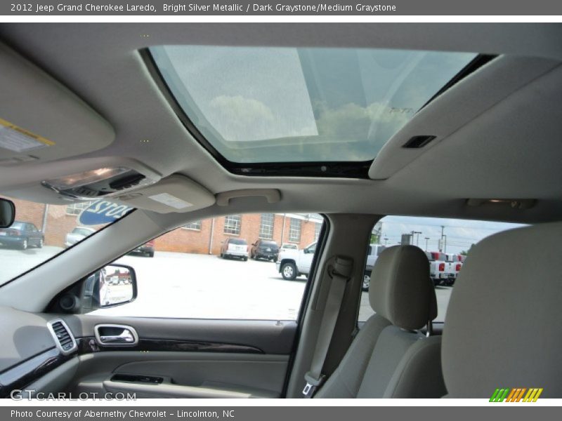 Bright Silver Metallic / Dark Graystone/Medium Graystone 2012 Jeep Grand Cherokee Laredo