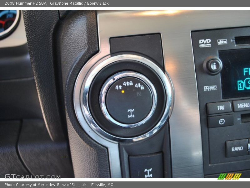 Controls of 2008 H2 SUV