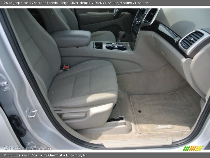 Bright Silver Metallic / Dark Graystone/Medium Graystone 2012 Jeep Grand Cherokee Laredo