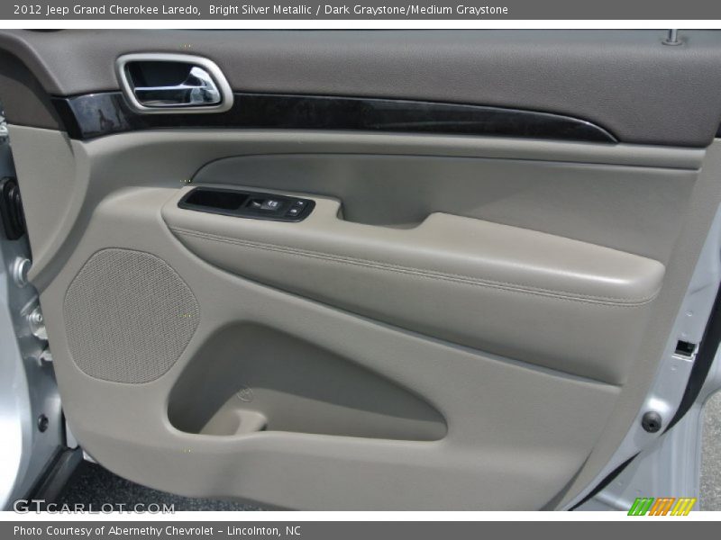 Bright Silver Metallic / Dark Graystone/Medium Graystone 2012 Jeep Grand Cherokee Laredo