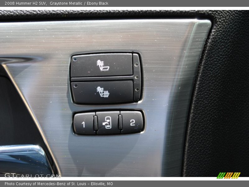 Controls of 2008 H2 SUV