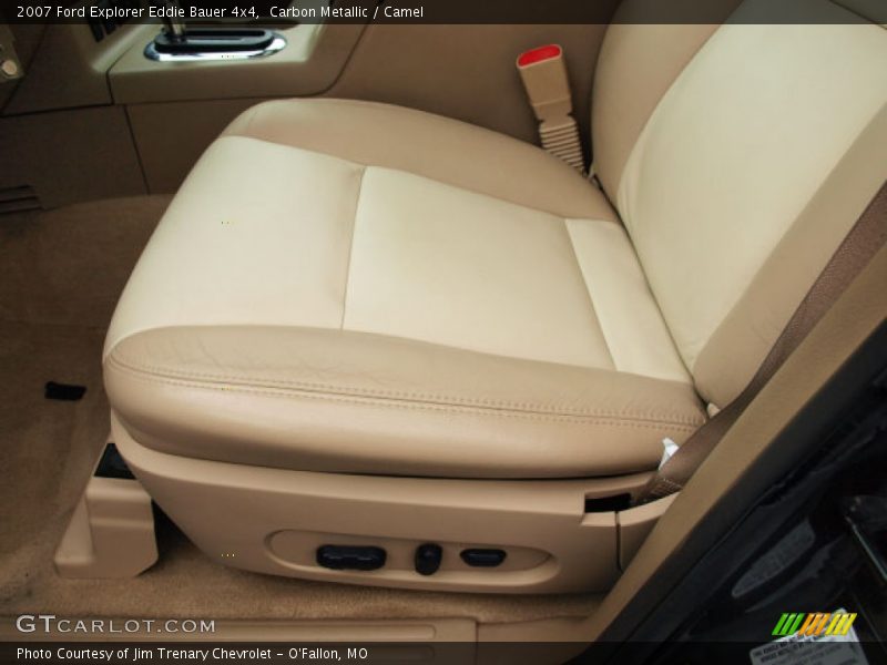 Carbon Metallic / Camel 2007 Ford Explorer Eddie Bauer 4x4