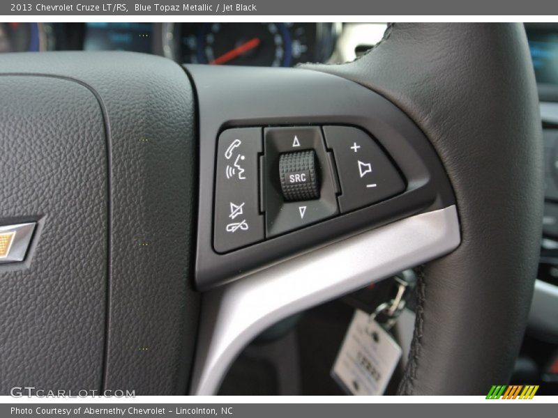 Blue Topaz Metallic / Jet Black 2013 Chevrolet Cruze LT/RS