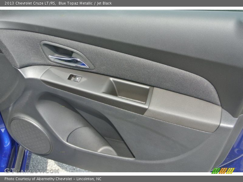 Blue Topaz Metallic / Jet Black 2013 Chevrolet Cruze LT/RS