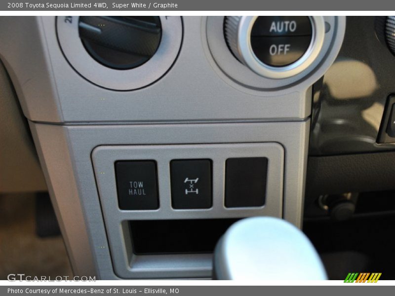 Super White / Graphite 2008 Toyota Sequoia Limited 4WD