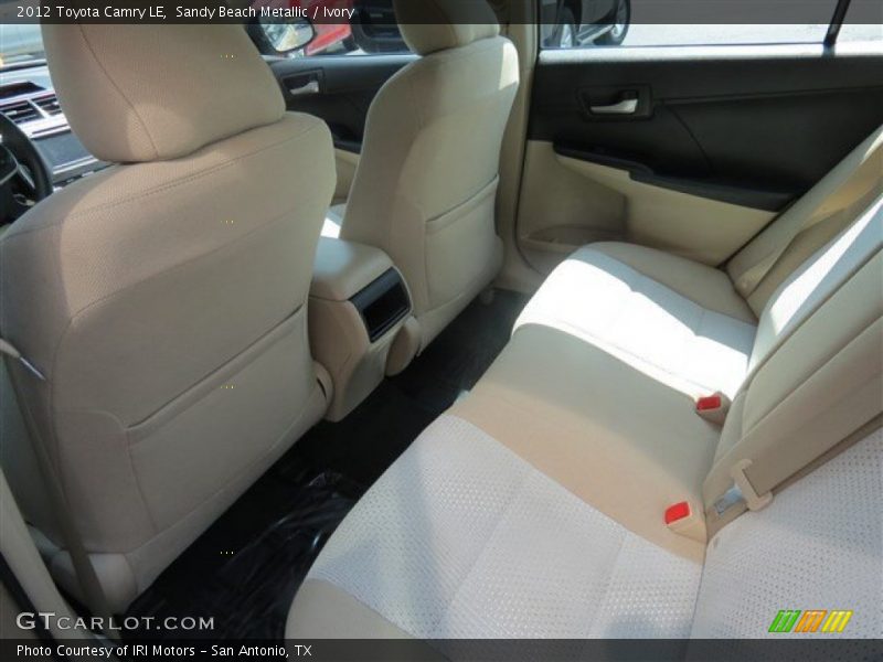 Sandy Beach Metallic / Ivory 2012 Toyota Camry LE