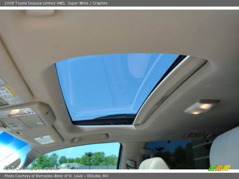 Super White / Graphite 2008 Toyota Sequoia Limited 4WD