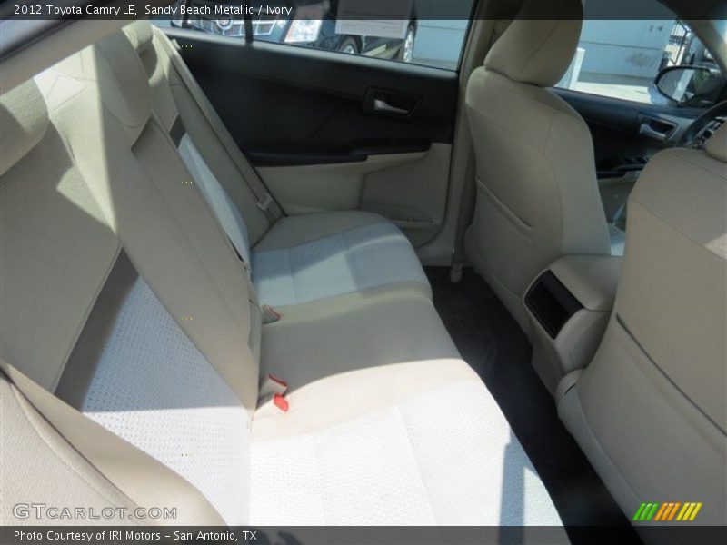 Sandy Beach Metallic / Ivory 2012 Toyota Camry LE