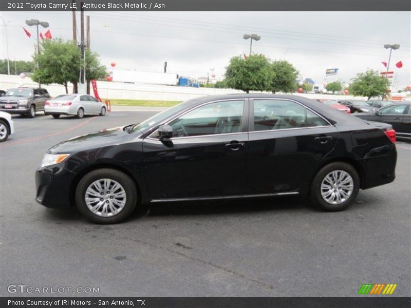 Attitude Black Metallic / Ash 2012 Toyota Camry LE
