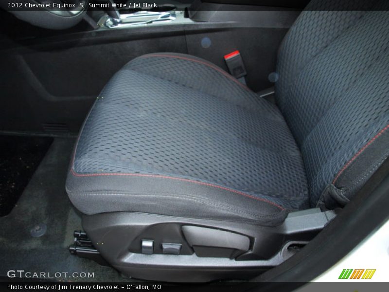 Summit White / Jet Black 2012 Chevrolet Equinox LS