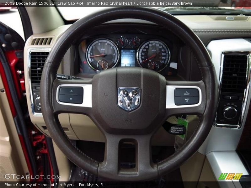 2009 Ram 1500 SLT Crew Cab 4x4 Steering Wheel