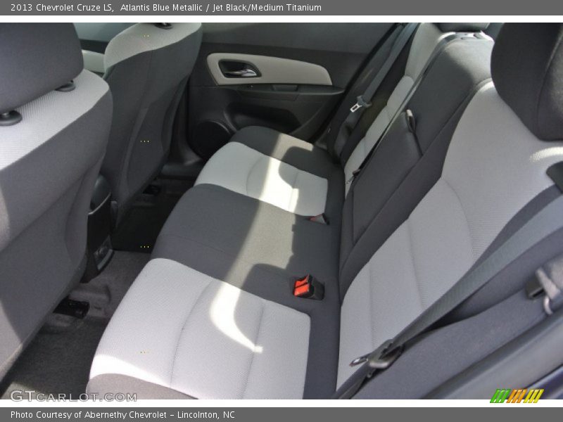 Atlantis Blue Metallic / Jet Black/Medium Titanium 2013 Chevrolet Cruze LS
