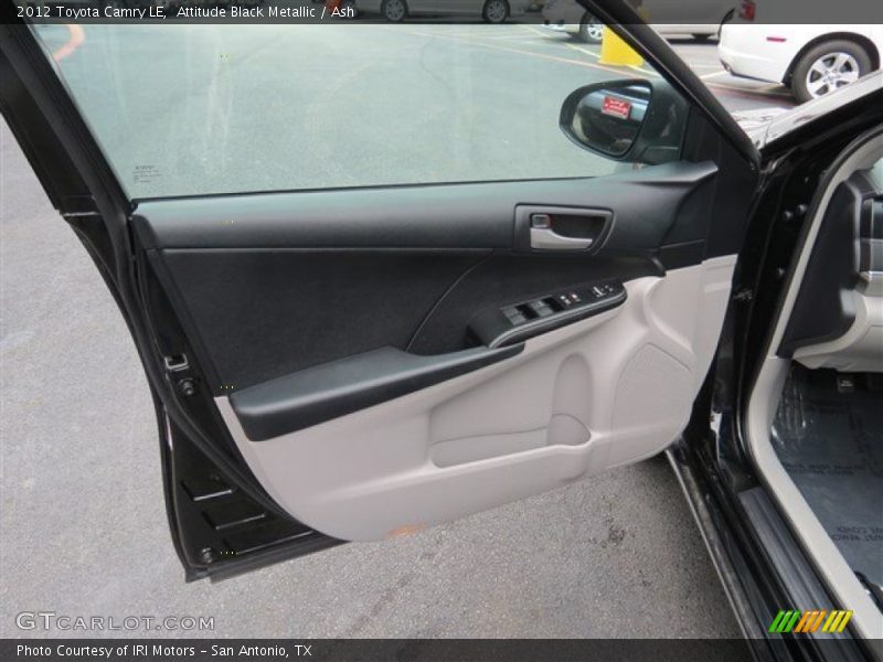 Attitude Black Metallic / Ash 2012 Toyota Camry LE