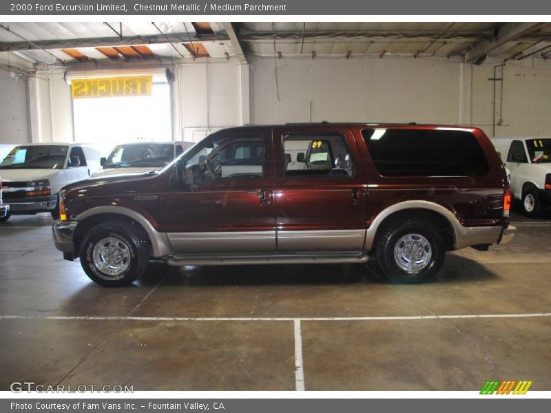 Chestnut Metallic / Medium Parchment 2000 Ford Excursion Limited