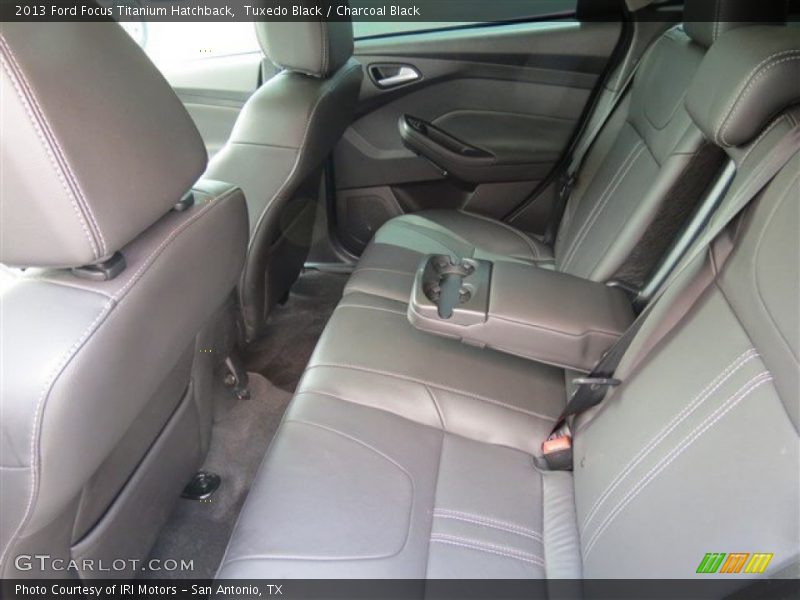 Tuxedo Black / Charcoal Black 2013 Ford Focus Titanium Hatchback