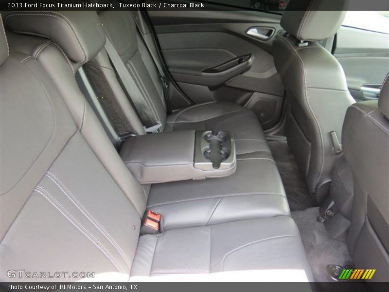 Tuxedo Black / Charcoal Black 2013 Ford Focus Titanium Hatchback
