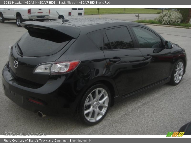 Black Mica / MAZDASPEED Black/Red 2012 Mazda MAZDA3 MAZDASPEED3