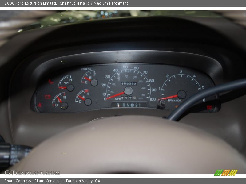 Chestnut Metallic / Medium Parchment 2000 Ford Excursion Limited
