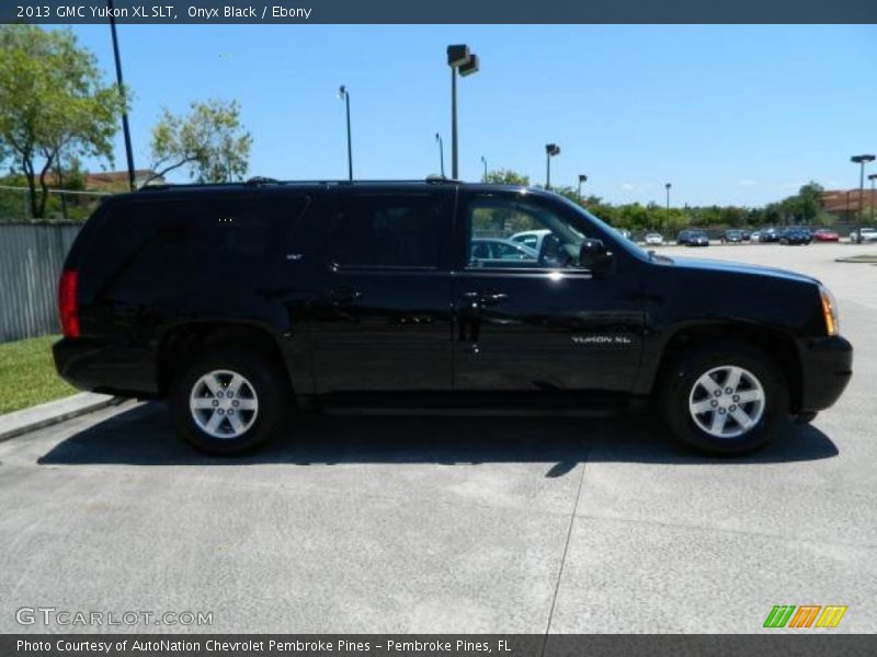 Onyx Black / Ebony 2013 GMC Yukon XL SLT