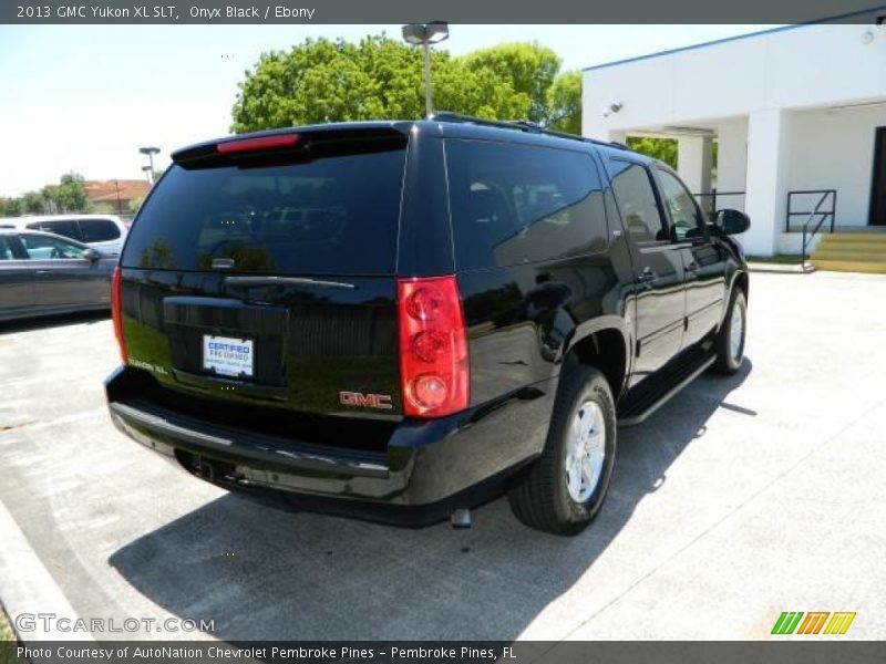 Onyx Black / Ebony 2013 GMC Yukon XL SLT