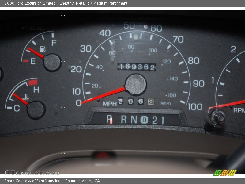 Chestnut Metallic / Medium Parchment 2000 Ford Excursion Limited